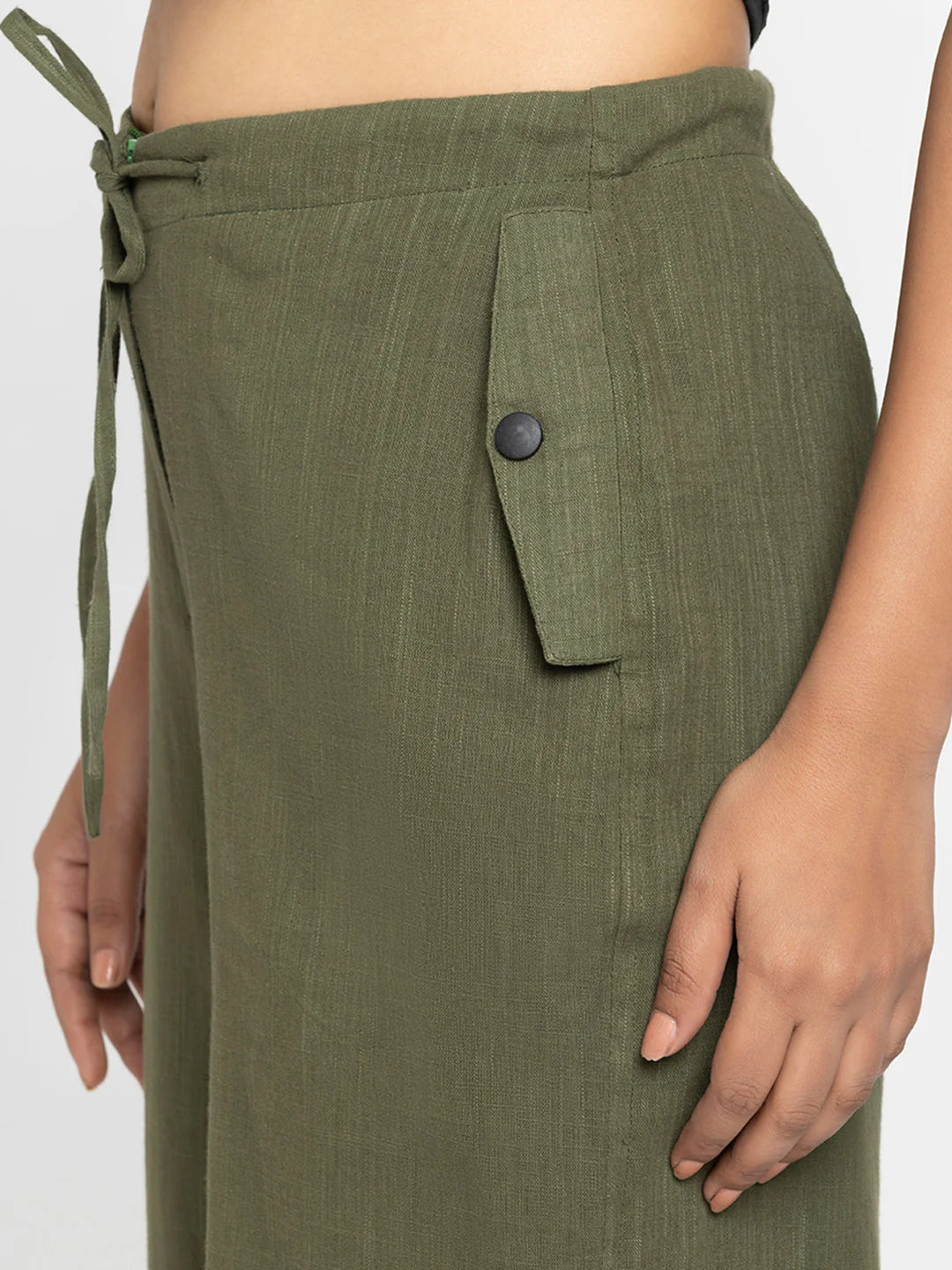 Ranger Green Long Relaxed Pants