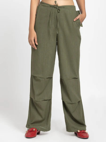 Ranger Green Long Relaxed Pants