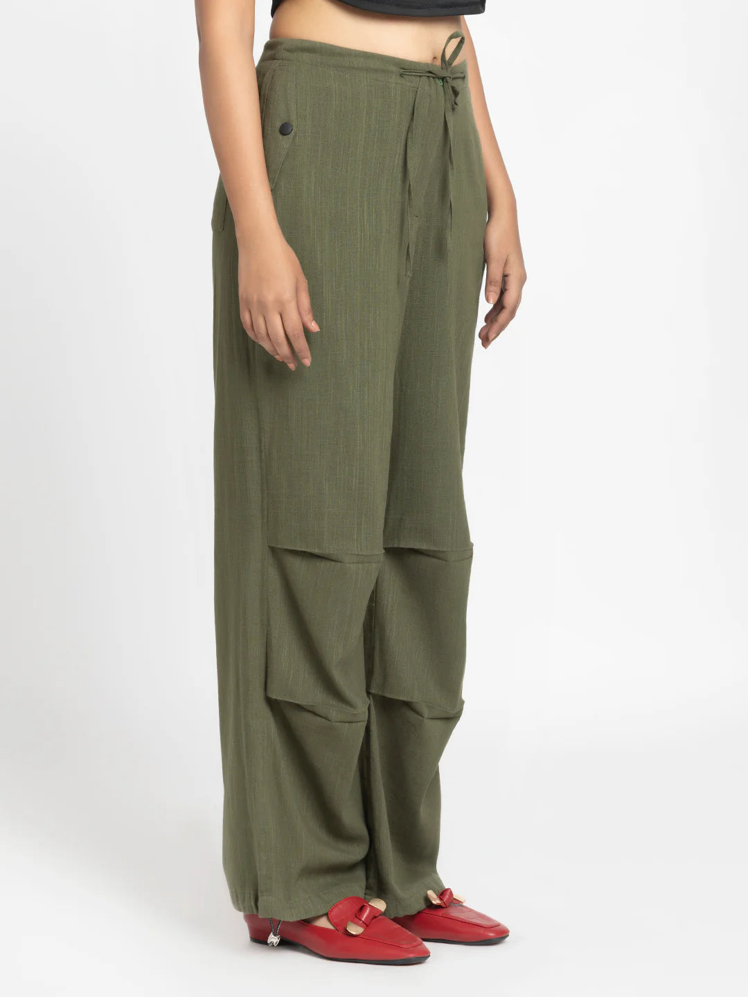 Ranger Green Long Relaxed Pants