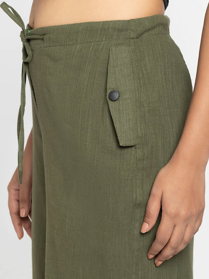 Ranger Green Long Relaxed Pants